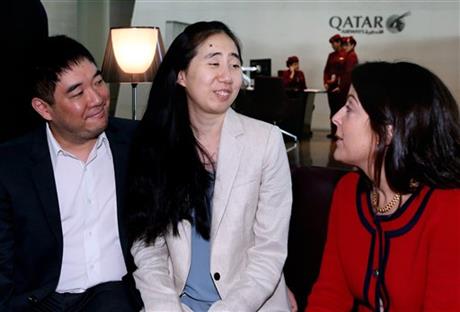 American couple cleared in daughter’s death leaves Qatar
