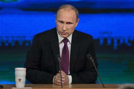 Putin accuses West of trying to sideline Russia