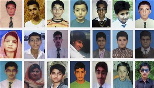 Pakistan buries victims of school massacre
