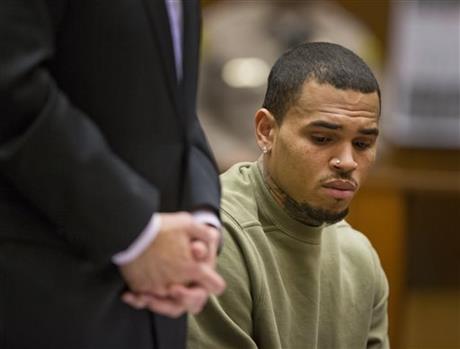 Judge revokes Chris Brown probation in Rihanna assault case