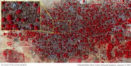 Amnesty says satellite images show Nigerian destruction
