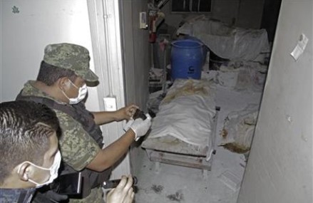 Mexican officials find 60 abandoned bodies at funeral home
