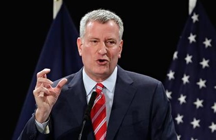 New York City mayor’s speech focuses on affordable housing