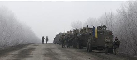 Ukraine cease-fire largely holding, Debaltseve still tense