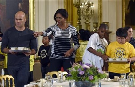 Foodie first lady says ‘cheese dust is not food’
