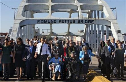 Bloody Sunday 50th anniversary: Thousands crowd Selma bridge