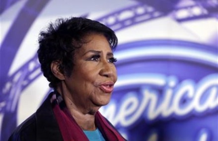 Aretha Franklin welcomes ‘Idol’ to her hometown of Detroit