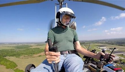 Gyrocopter pilot frustrated message isn’t getting through