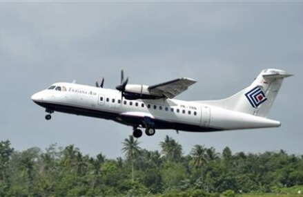 Airliner with 54 aboard goes missing in eastern Indonesia