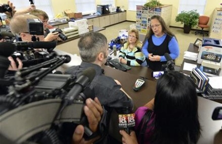 Federal judge orders Kentucky clerk and her staff to court