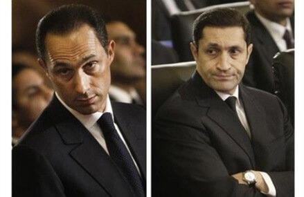 Jailed sons of deposed Egypt autocrat Mubarak to be freed