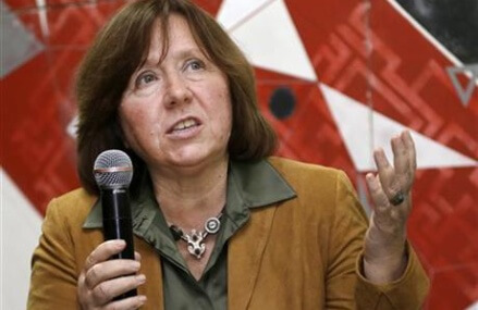 Svetlana Alexievich of Belarus wins Nobel literature prize