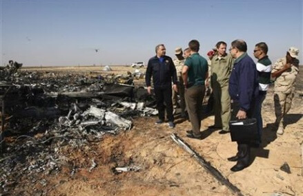 Metrojet exec says external impact caused Egypt plane crash