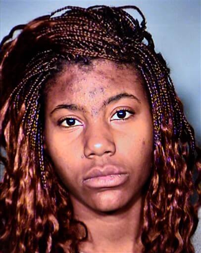 This photo provided by the Las Vegas Metropolitan Police Department shows Lakeisha N. Holloway, who police said smashed into crowds of pedestrians on the Las Vegas Strip on Sunday, Dec. 20, 2015, killing one person and injuring dozens. (Las Vegas Metropolitan Police Department via AP)