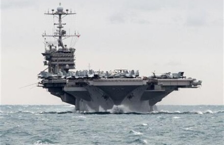 Iran says it flew drone over US aircraft carrier