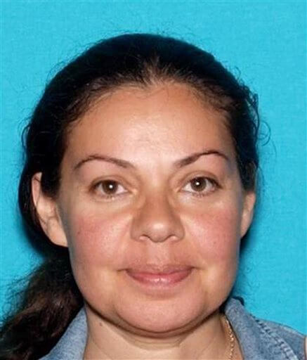 This undated photo provided by the Orange County Sheriff's Department shows Nooshafarin Ravaghi. Ravaghi, 44, who taught English classes at Central Men's Jail in Santa Ana, Calif., was was arrested Thursday, Jan. 28, 2016,  on suspicion of helping three inmates escape the lockup. She was arrested nearly a week after the men  one an alleged killer  cut their way out of the jail and rappelled down an outside wall last Friday. (Orange County Sheriff's Department via AP)