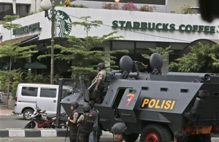 IS claims Jakarta attacks that left 5 gunmen, 2 others dead
