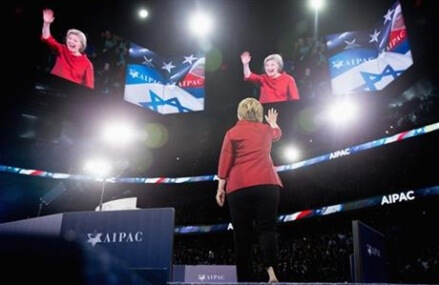 Clinton attacks Trump’s qualifications in AIPAC address