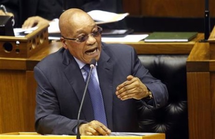 South African president rejects allegations of corruption