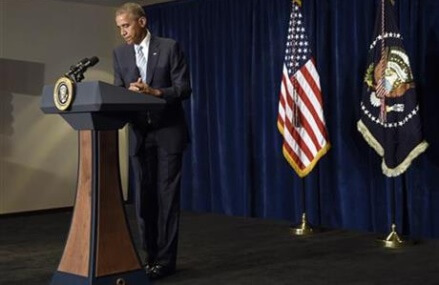 After deadly shootings, Obama says police must root out bias