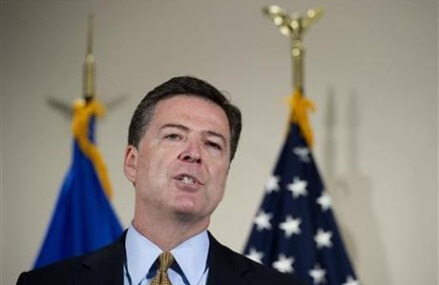 No charges recommended in Clinton email probe, FBI says