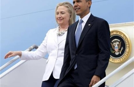 Obama to tell foe-to-friend story at Hillary Clinton event