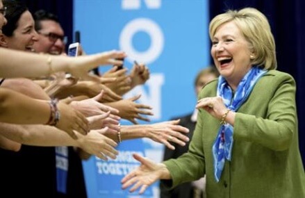 Charting a road to 270, Clinton sets out most efficient path