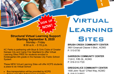 Kansas City Parks & Recreation Virtual Learning Sites